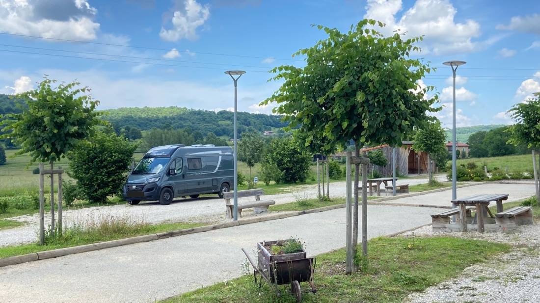 Urau, Frankreich — 露营车营地 in Urau