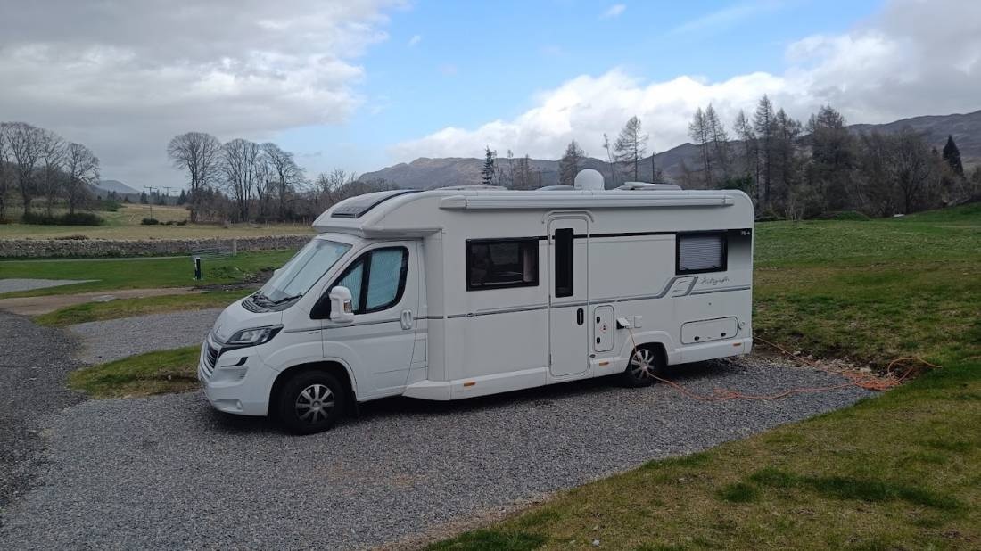 Fort Augustus Caravan Park Loch Ness Motorhome Stopover Site — Campervan Site in Fort Augustus