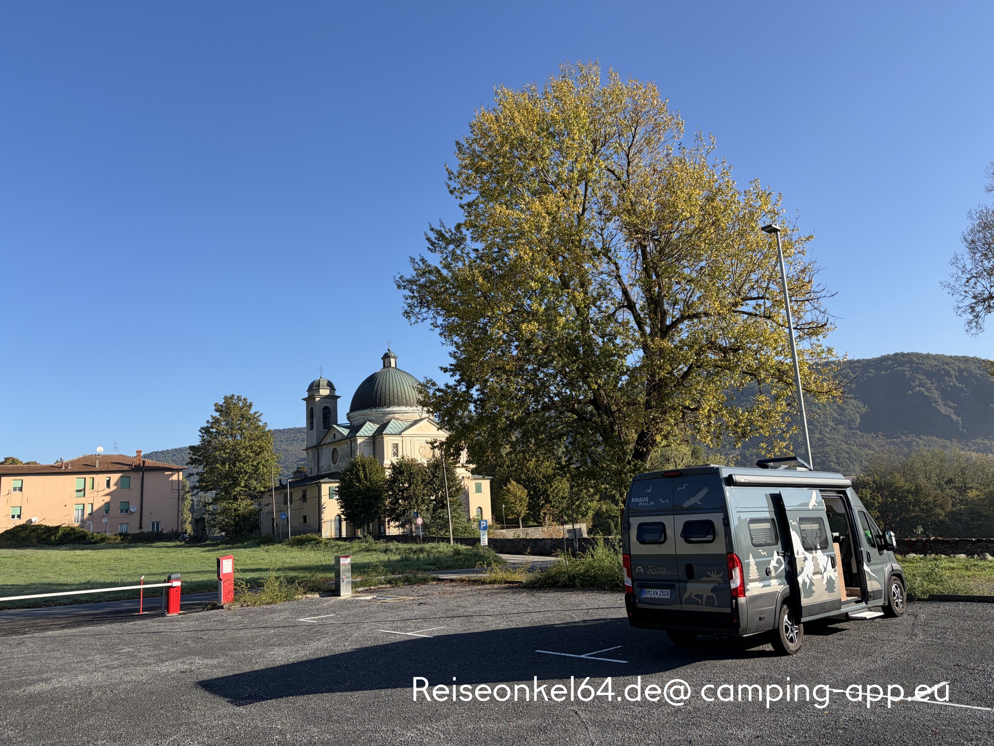 Stellplatz Voltaggio — Campervan Site in Voltaggio