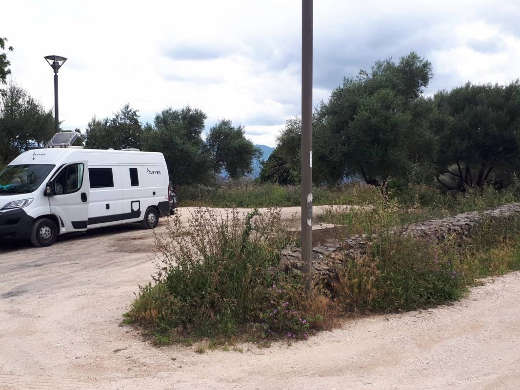 Statua del Crist Redentore — Campervan Site in Dorgali