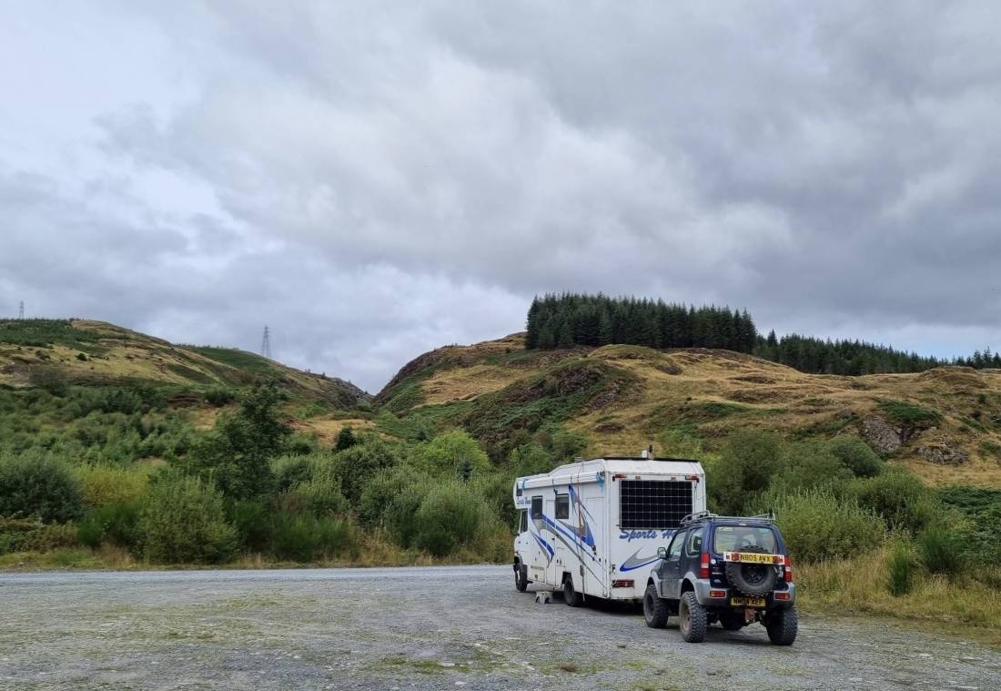Black Loch — Overnatnings‑parkering in 