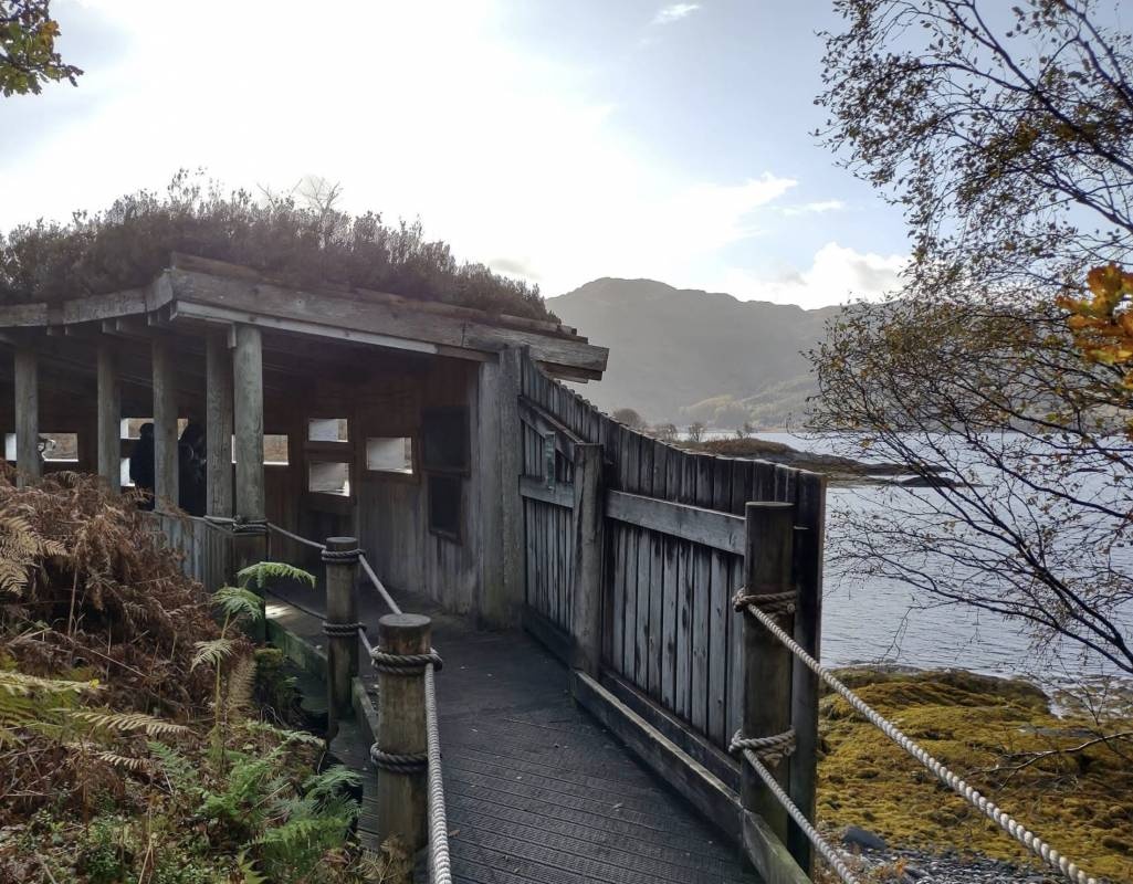 Garbh Eilean Wildlife Hide — Overnight-parking in 