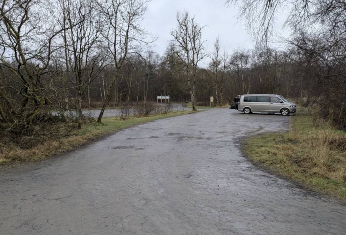 Forest of Ae - Naze car park — Overnight-parking in 