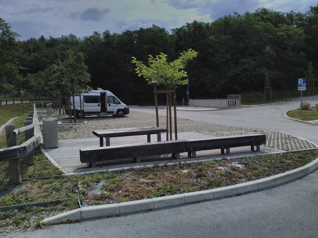 PZA Vrtojba — Stellplatz in Šempeter pri Gorici