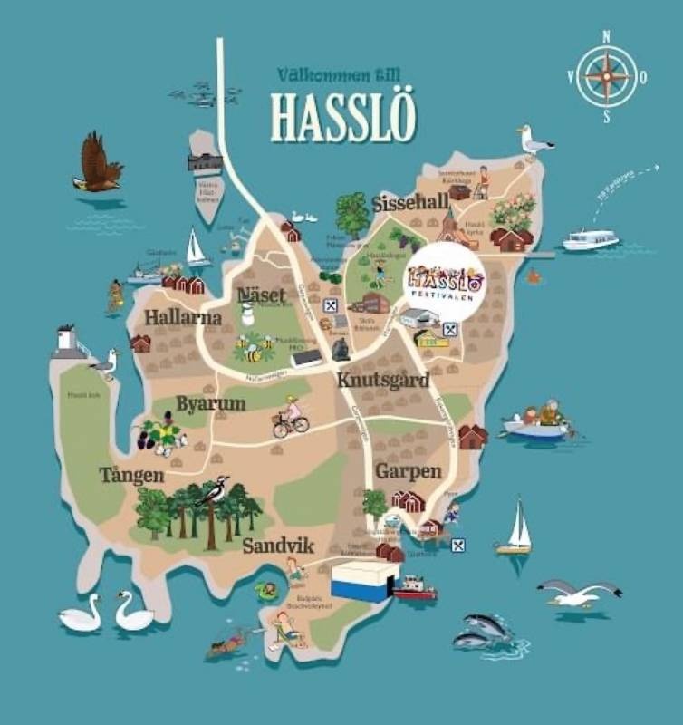 Norra Horn — 露营车营地 in Hasslö