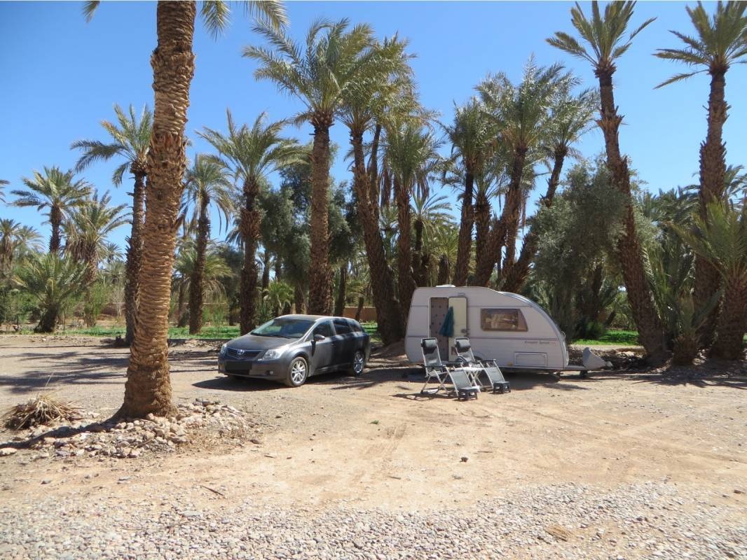 Camping Kasbah de la Palmeraie — Kemping in Agdz