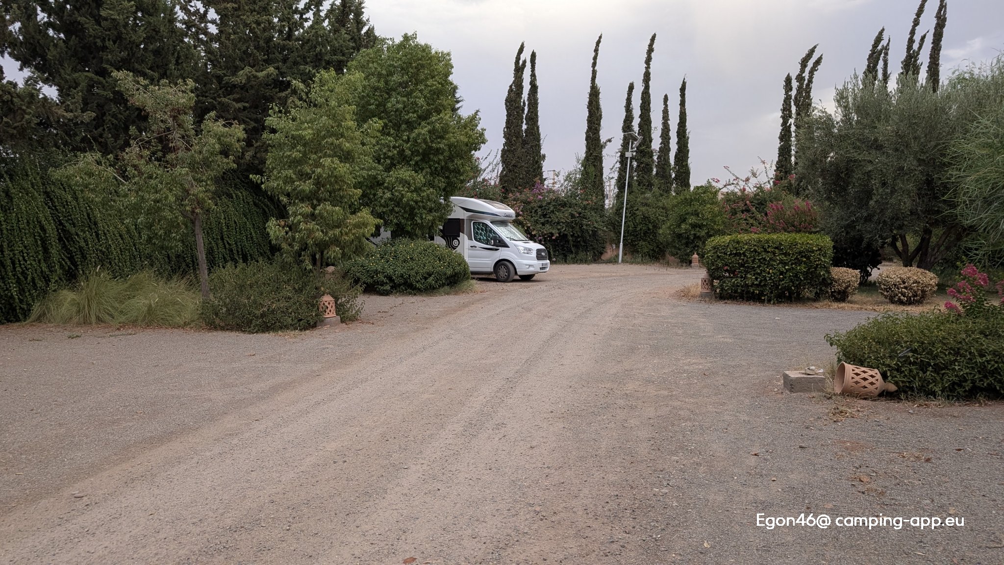Air de camping car Ourika — Kemp in Marrakesh (10 km south)
