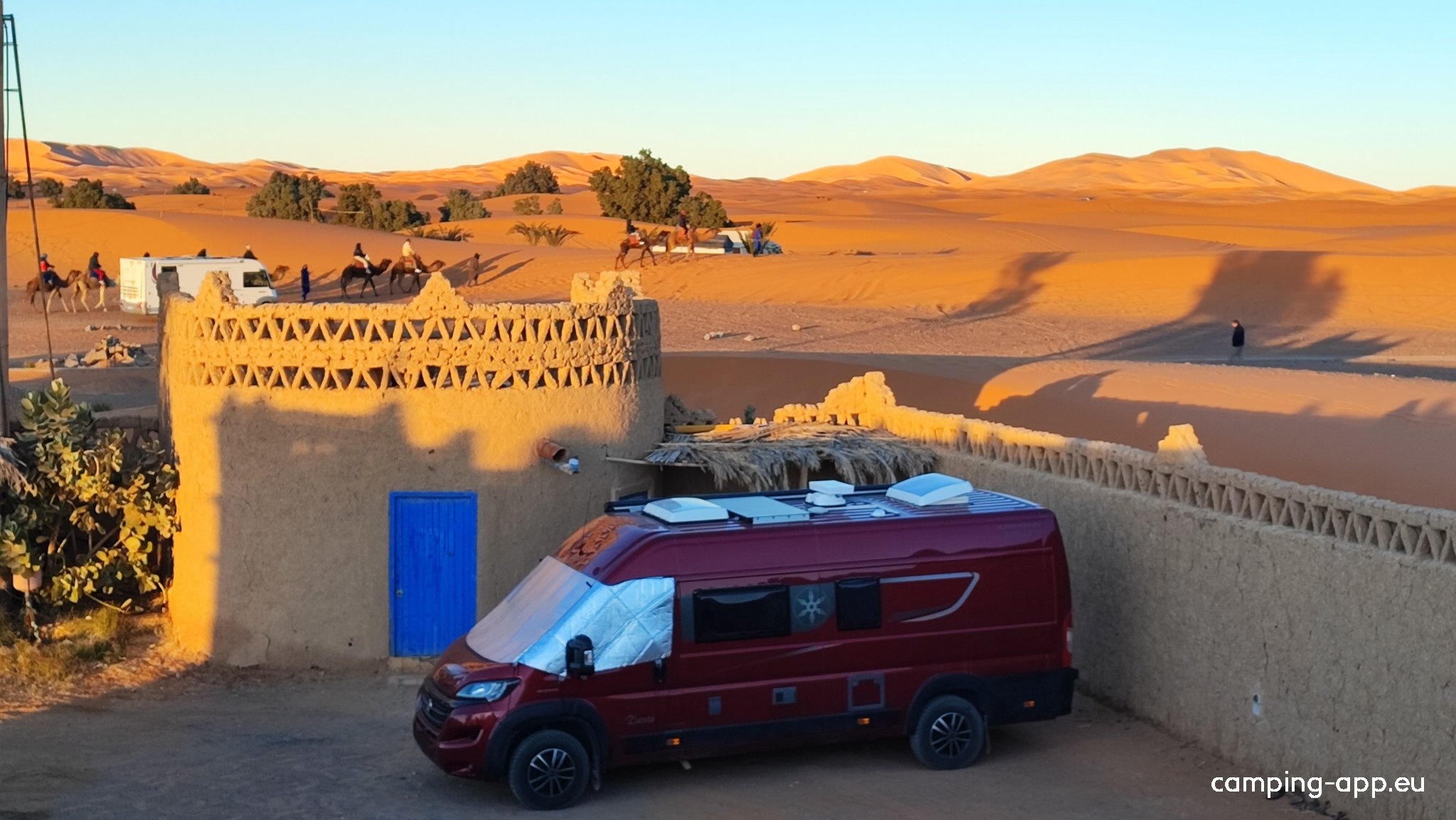 Camping La Gazelle Bleue — Campingplatz in Merzouga