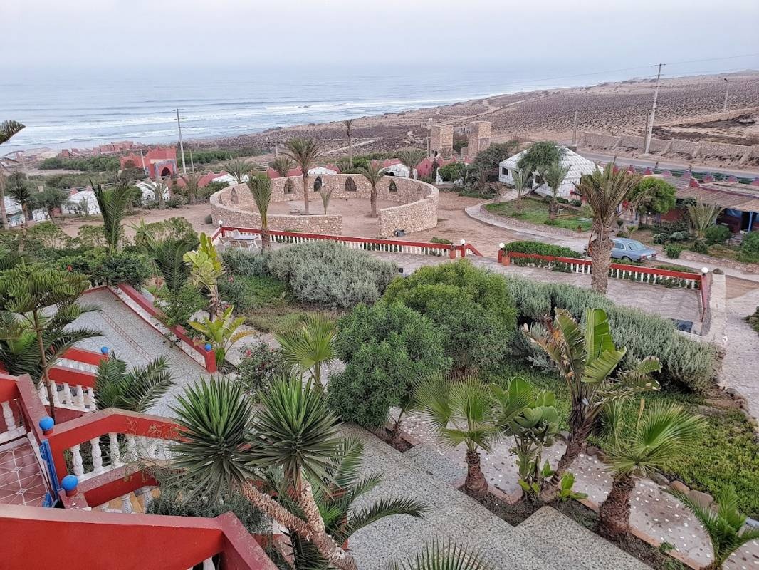 Parking van Hotel La Dune — Campingplats in Sidi Rbat