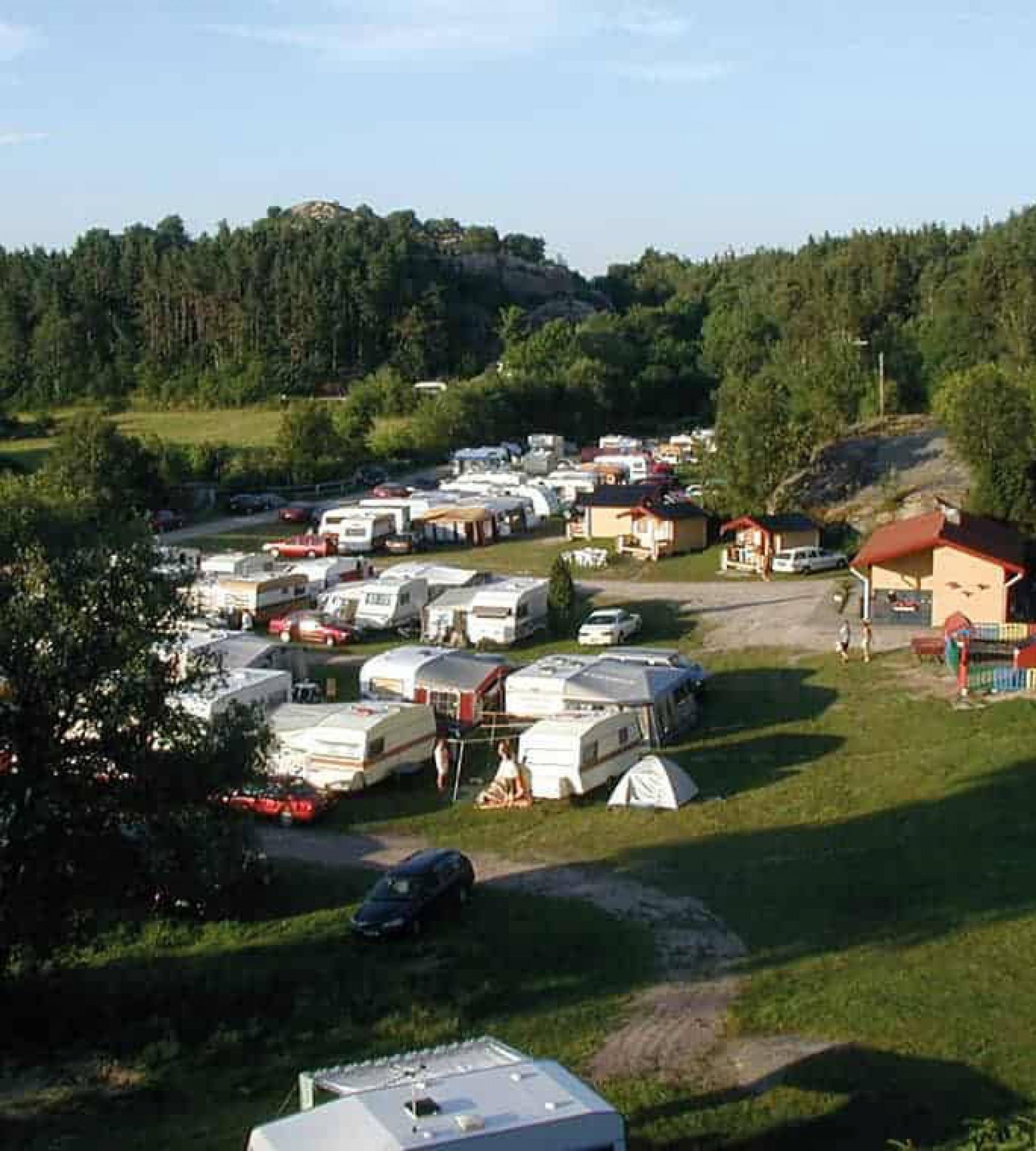 Hunnebostrands camping och stugor — Campingplads in Hunnebostrand