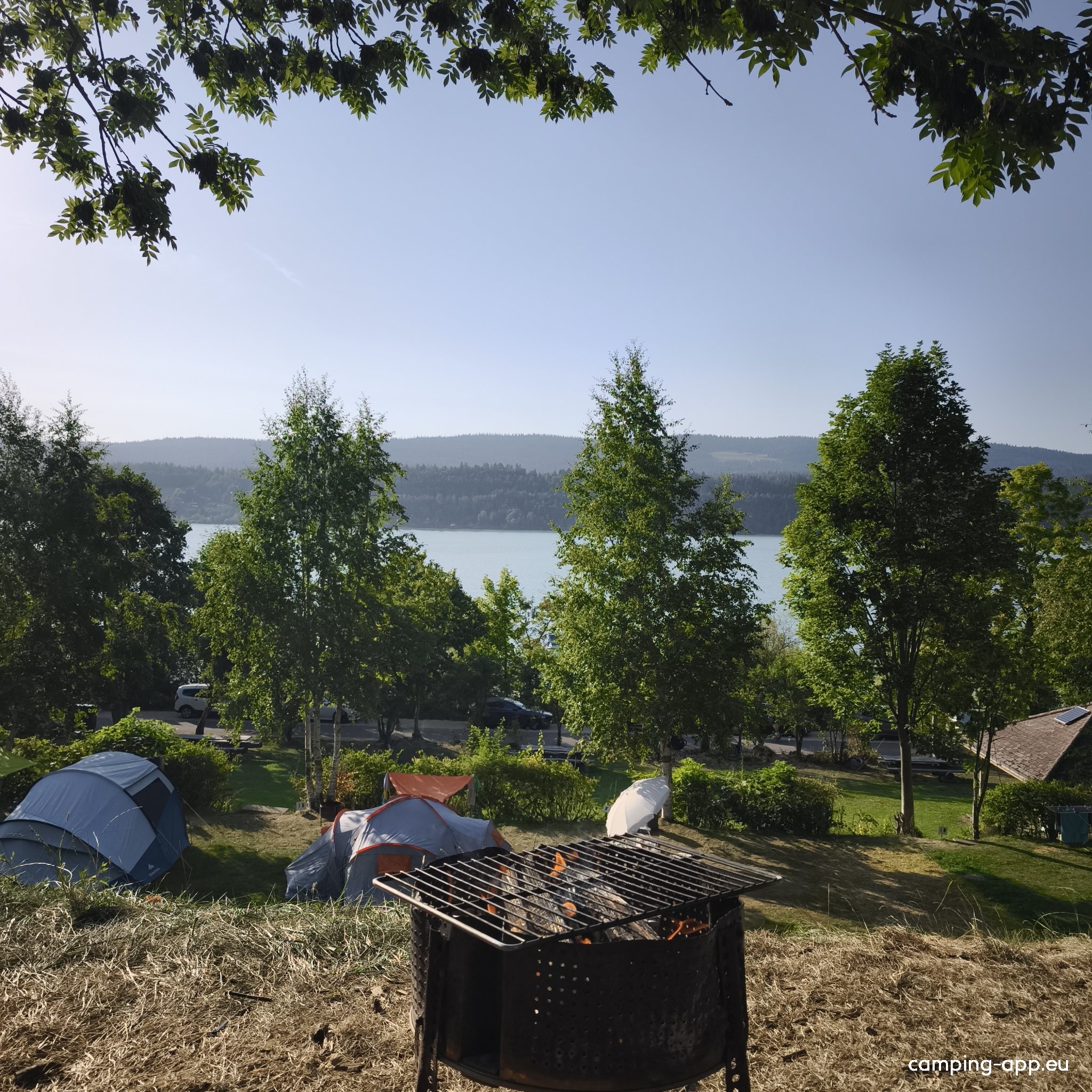 Camping à la Ferme — Campingplatz in L'Abbaye