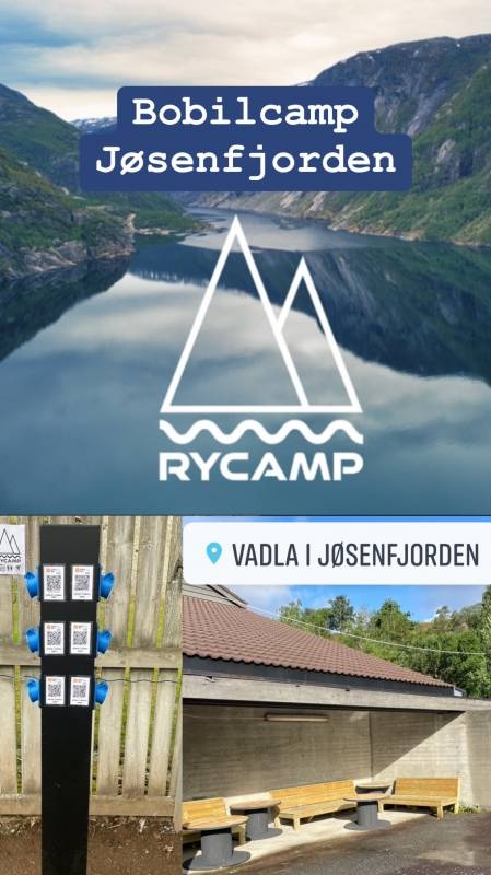 RyCamp — Area Autocaravanas in Jøsenfjorden