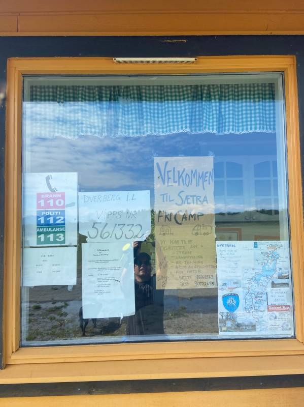 Okla, Dverberg — Camperplads in Dverberg