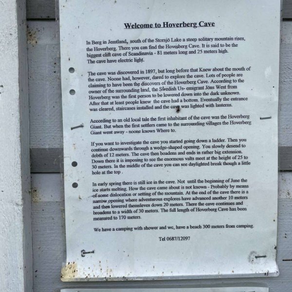 Hoverbergsgrottan Camping — Photo 6