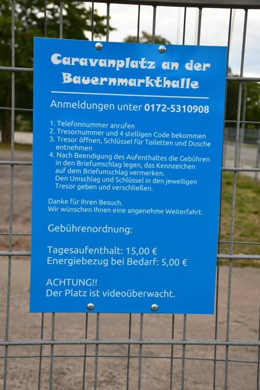 Caravanplatz an der Bauernmarkthalle — Photo 2