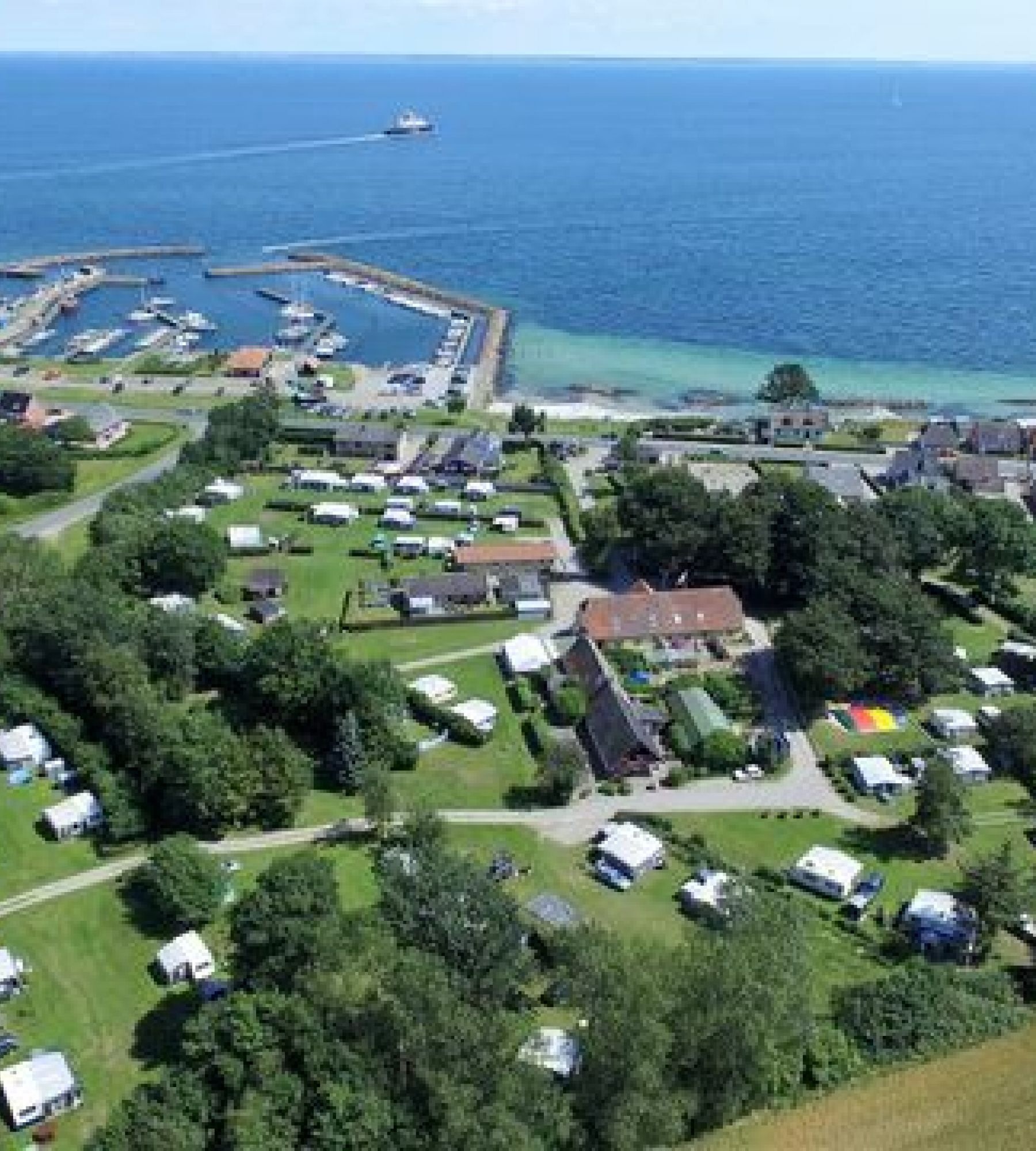 Færgegårdens Camping — Camperplads in Rudkøbing