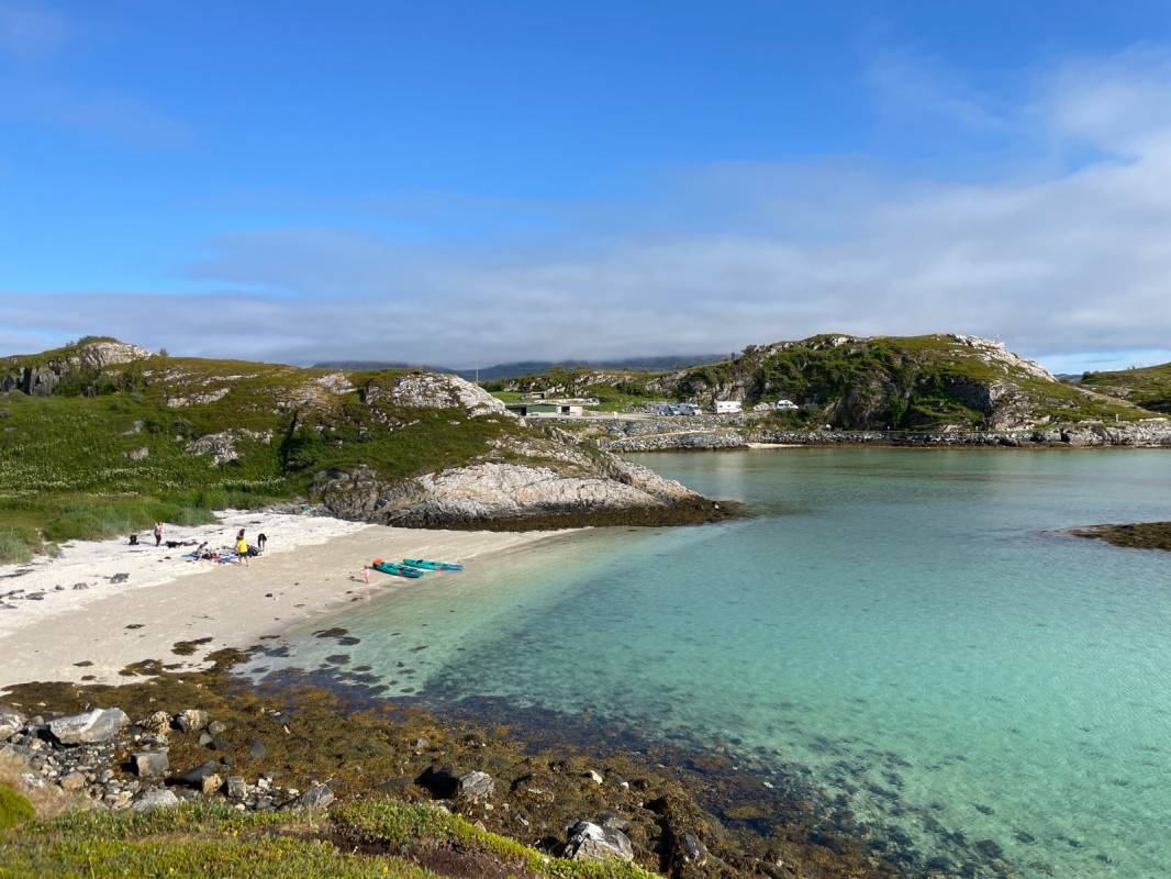 Utsikten Bobilplass — Campervan Site in Sommarøy
