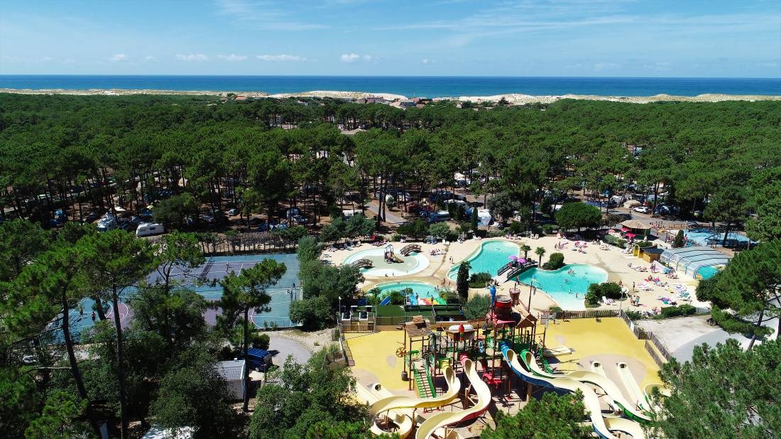 Camping de la Côte d'Argent ***** — Campingplads in Hourtin