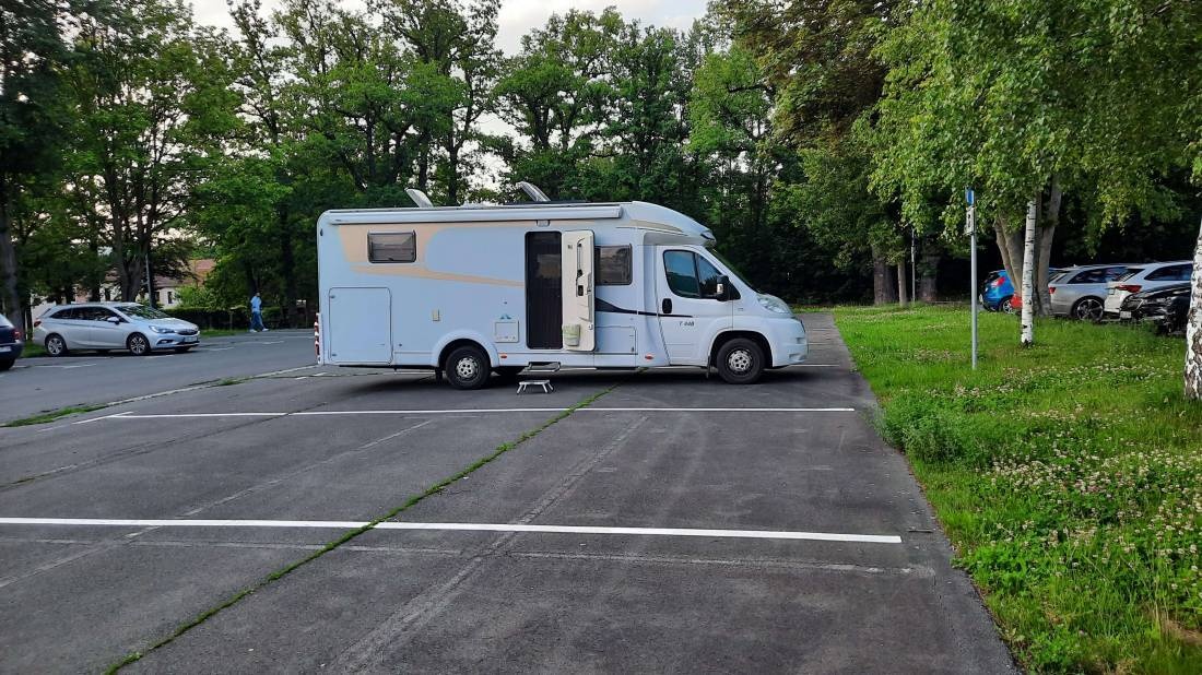 Stadtroda am Freibad — Campervan Site in Stadtroda