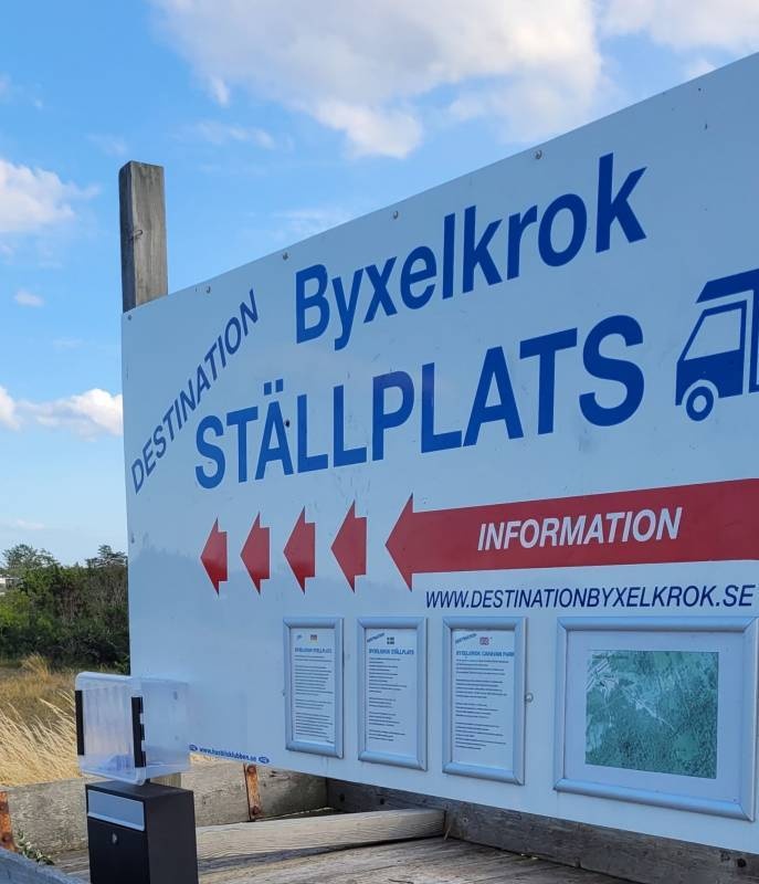 Byxelkrok Ställplats — Bobilplass in Byxelkrok