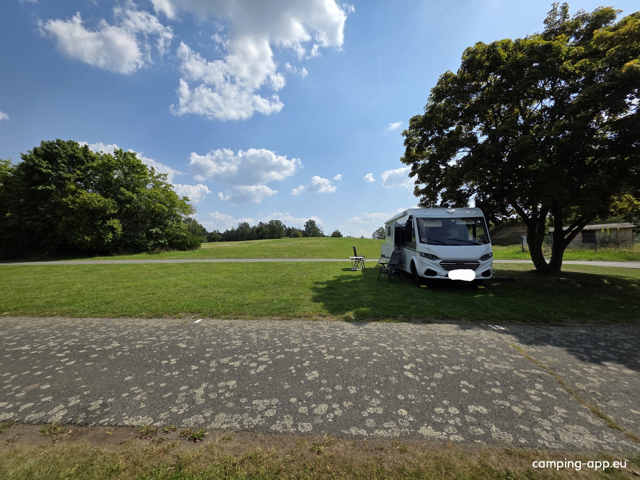 Stellplatz am Stausee — Місце для кемперів in Döhlau
