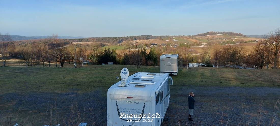 Stellplatz Hotel Ahornberg — Campervan Site in Seiffen/Erzgebirge