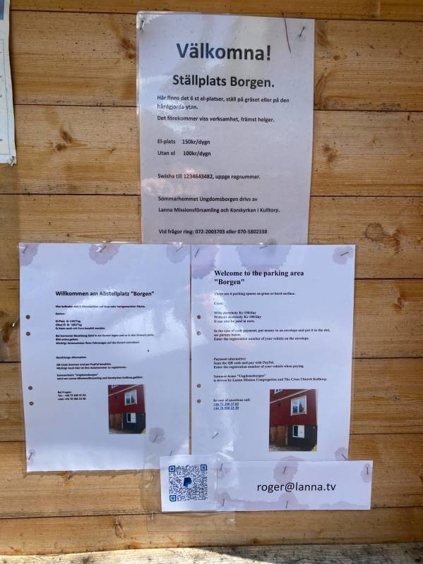 Borgen — 露营车营地 in Kulltorp