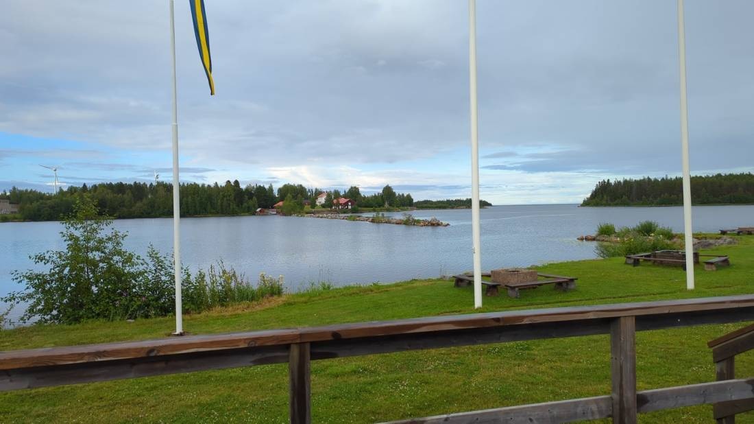 Bureå båthamn — Camperplaats in Bureå