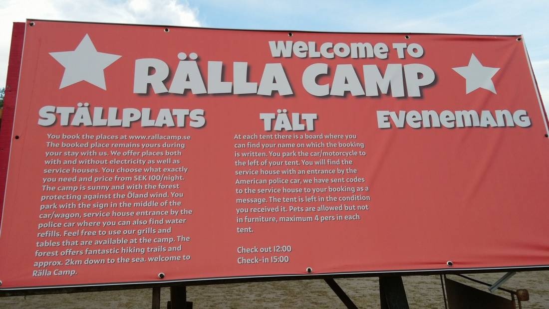 Rälla Camp — 露营车营地 in Borgholm