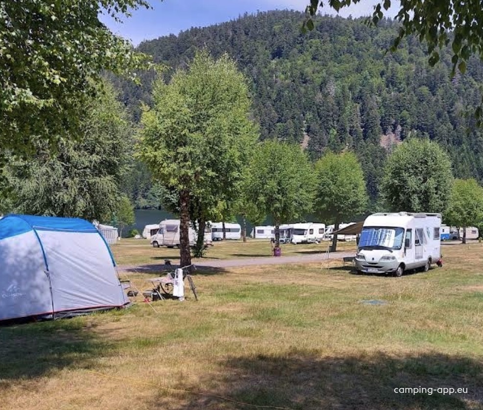 Camping Belle Rive — Campingplass in Xonrupt-Longemer