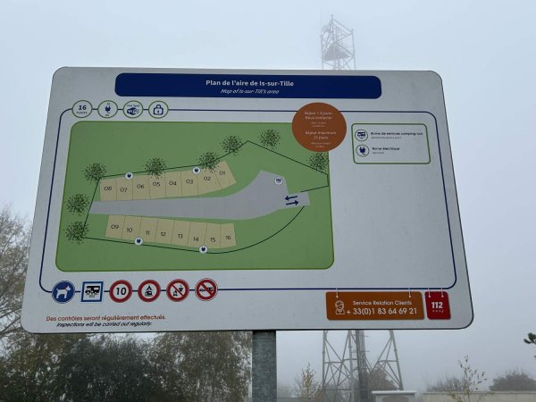 Aire CAMPING-CAR PARK d'Is-sur-Tille — Photo 4