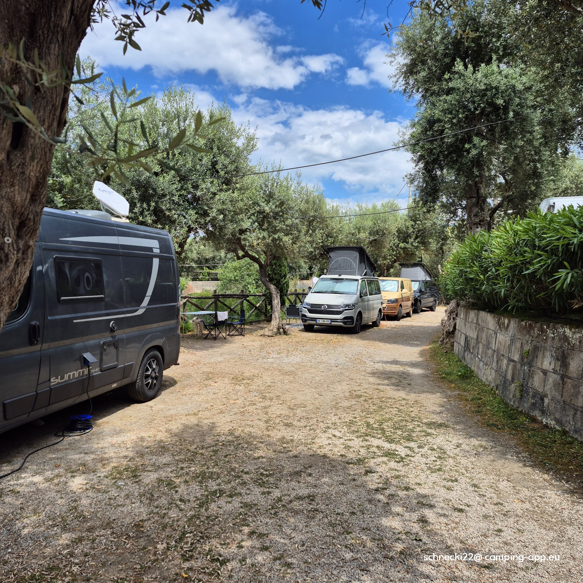Camping International Nube d'Argento — Campingplatz in Sorrento