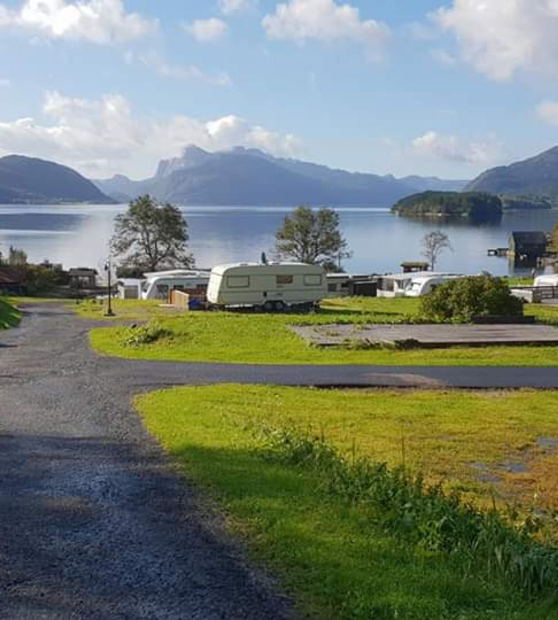 Fjordsight Resort — Campingplass in 