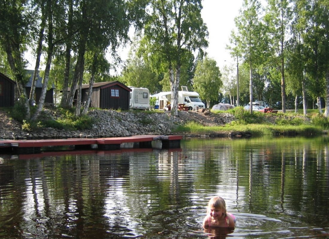 Strindmoen Gård Camping — Camping in Snåsa