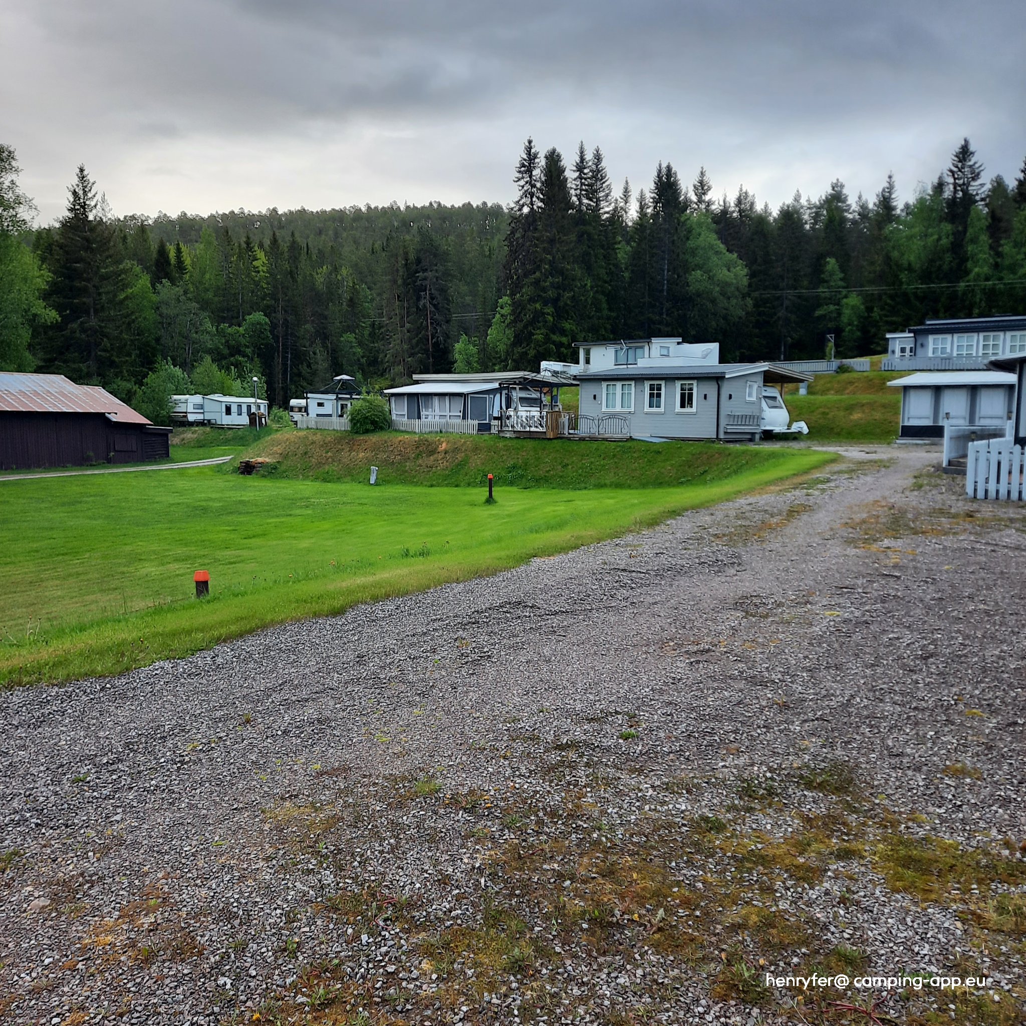 Strindmoen Gård Camping — Area da campeggio in Snåsa
