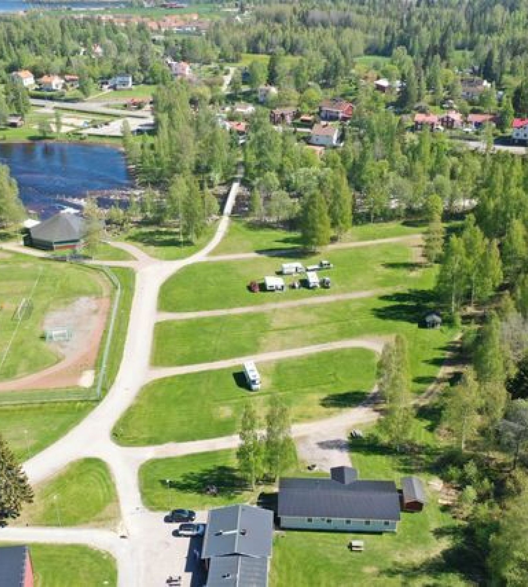 Alfta Camping — Area da campeggio in 