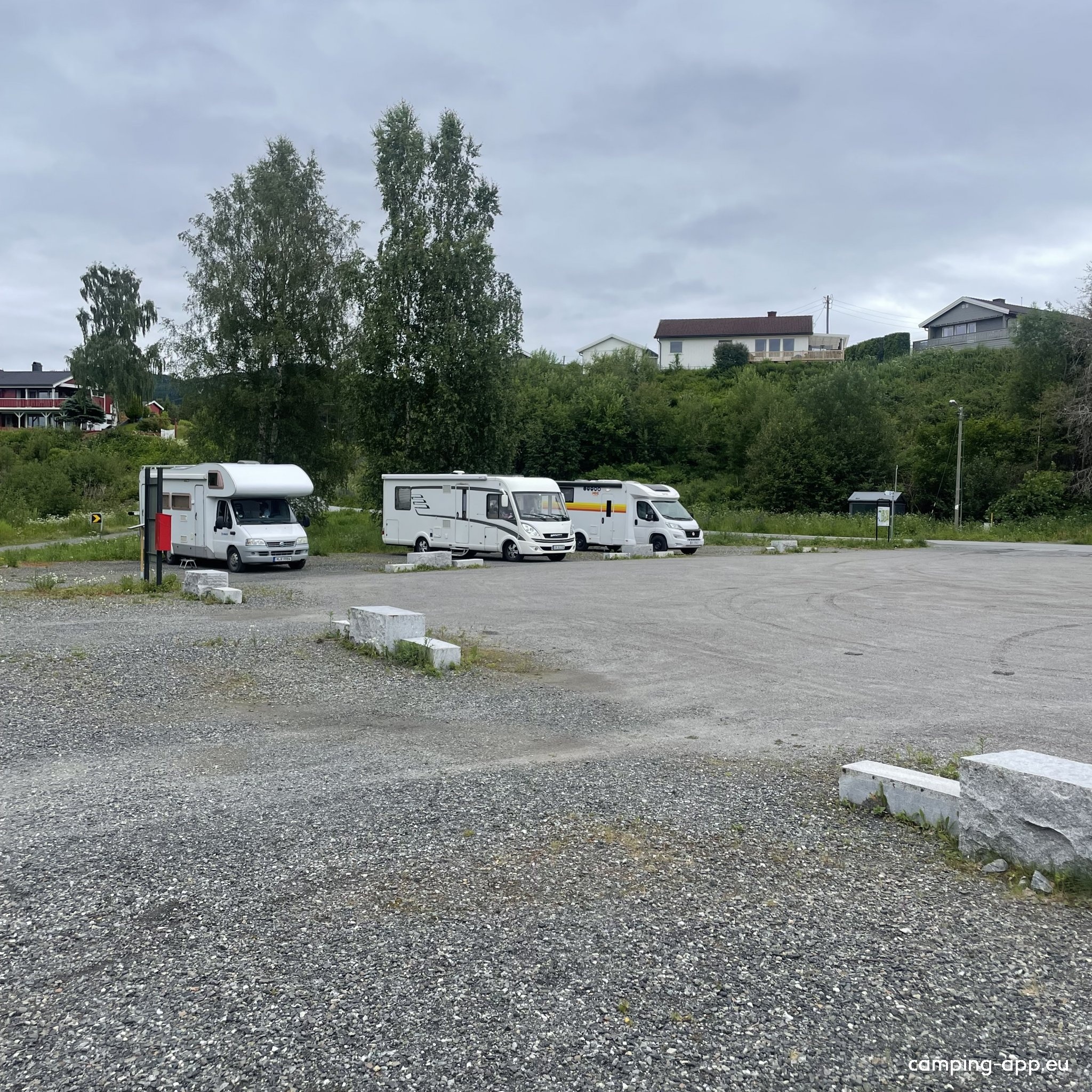 Jevnaker bobilparkering — Stellplatz in Jevnaker