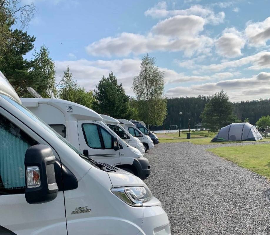 Café & Dé — Aire camping car in Saxdalen