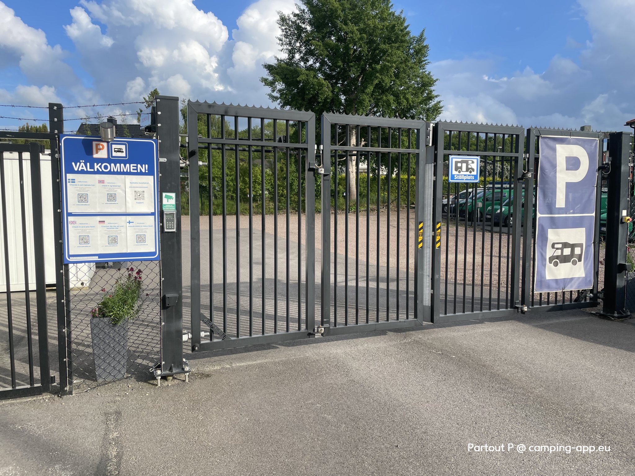Södra Allén Motala — Sp. parking dla kamperów in Motala