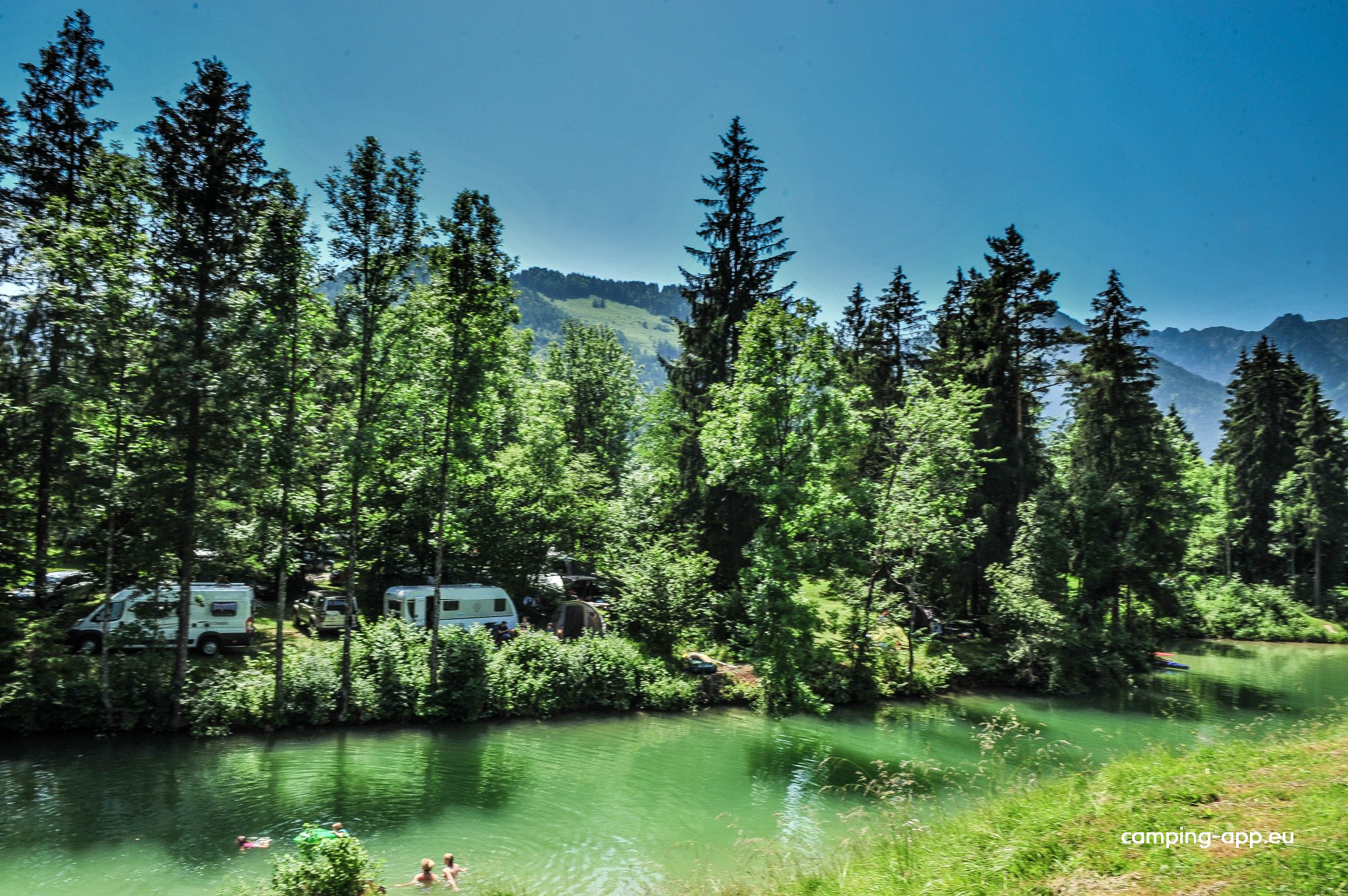 Camping Seemühle — Kamp yeri in Kössen
