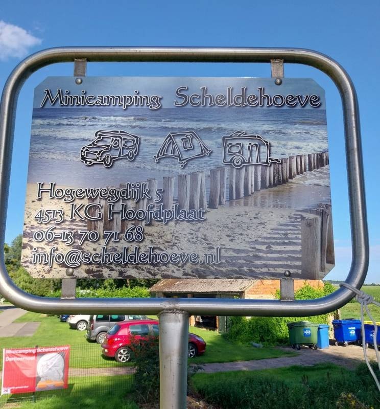 Minicamping Scheldehoeve — Campingplatz in Hoofdplaat