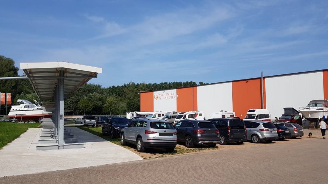 Yachtwelt Weisse Wiek — Campervan Site in Ostseebad Boltenhagen