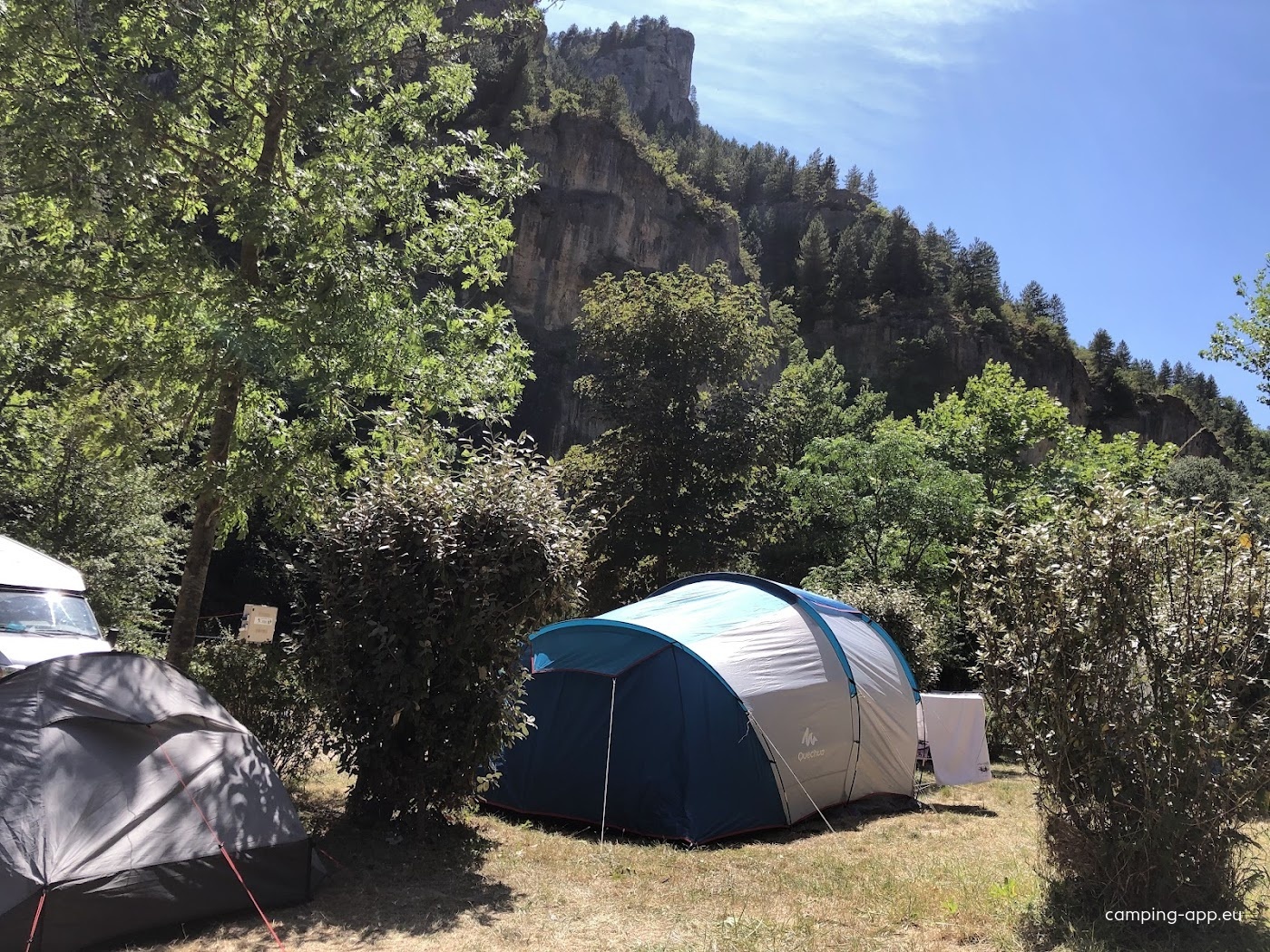Camping Les Gorges du Tarn — Area da campeggio in Gorges du Tarn Causses