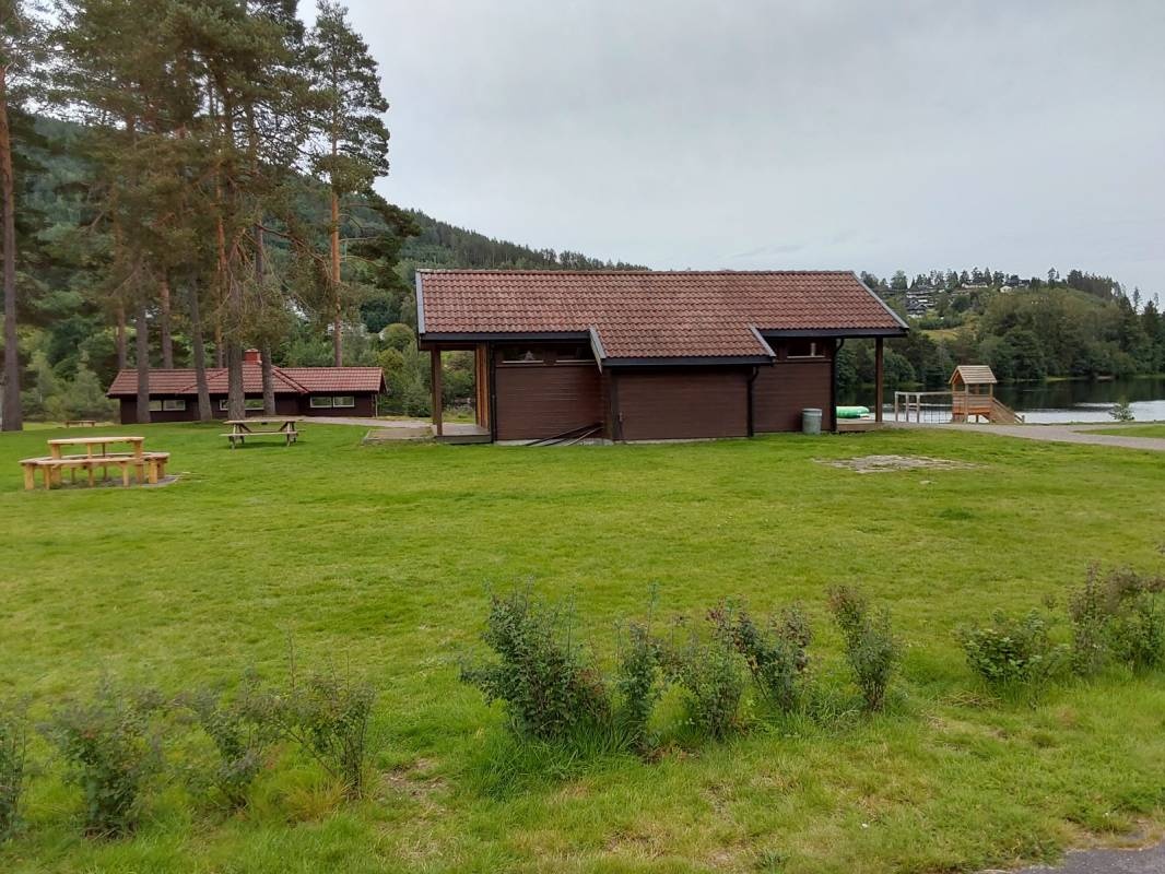 Åmli — Aire camping car in Åmli