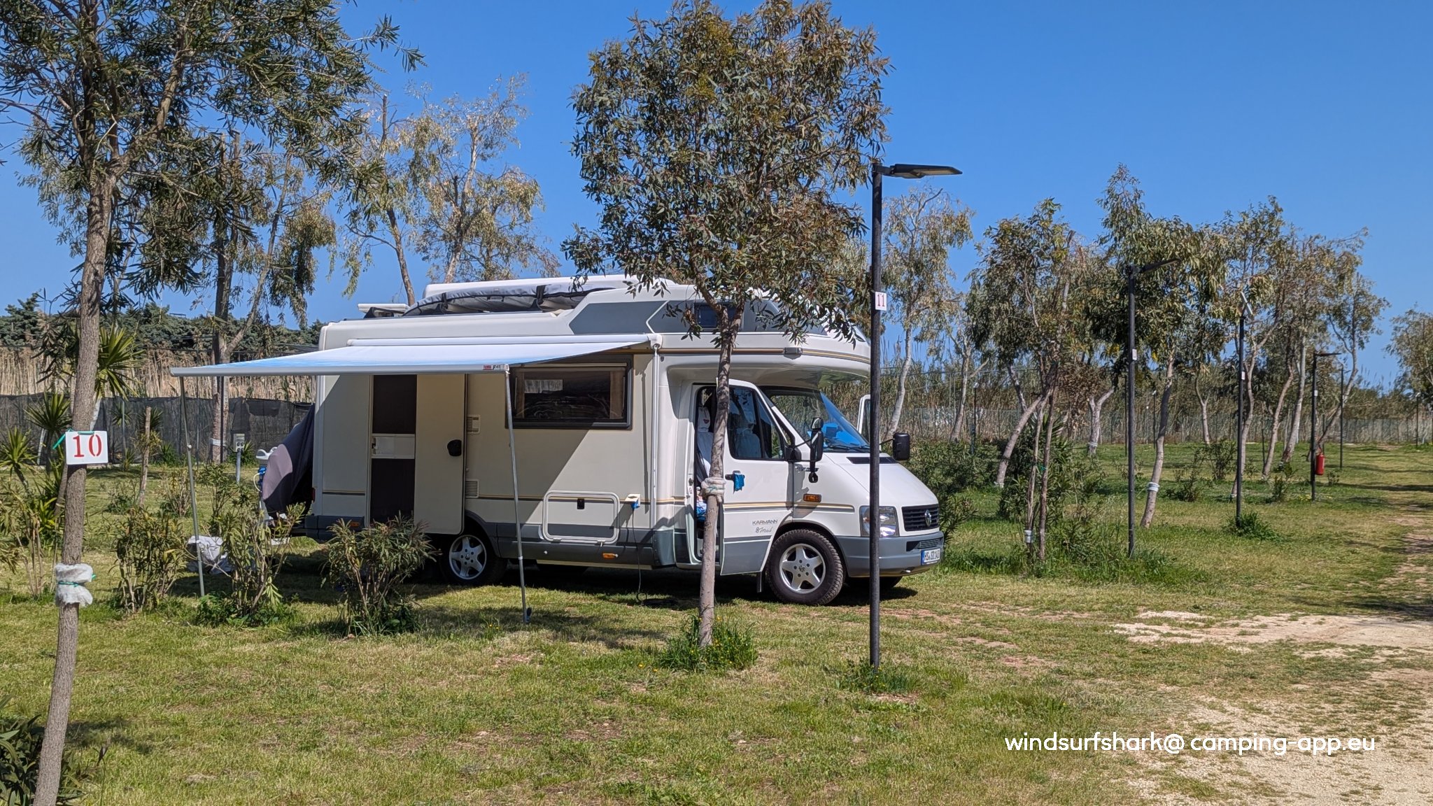 Sosta Camper Zoe