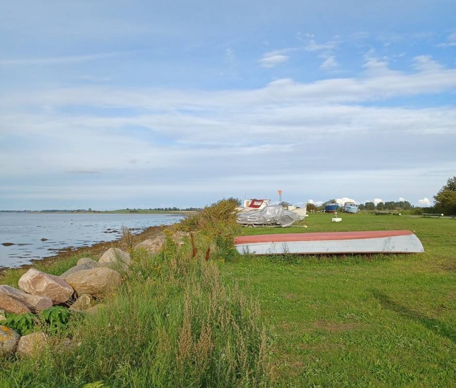 Boels bro — Bobilplass in Munkebo