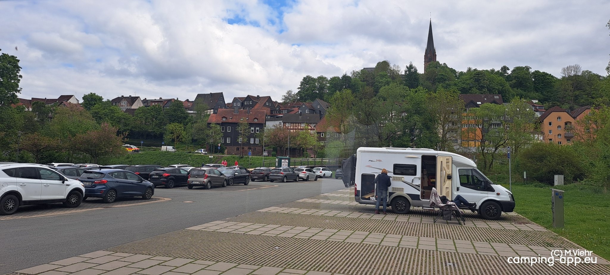 Stellplätze an der Wehrweide — Campervan Site in Frankenberg (Eder)