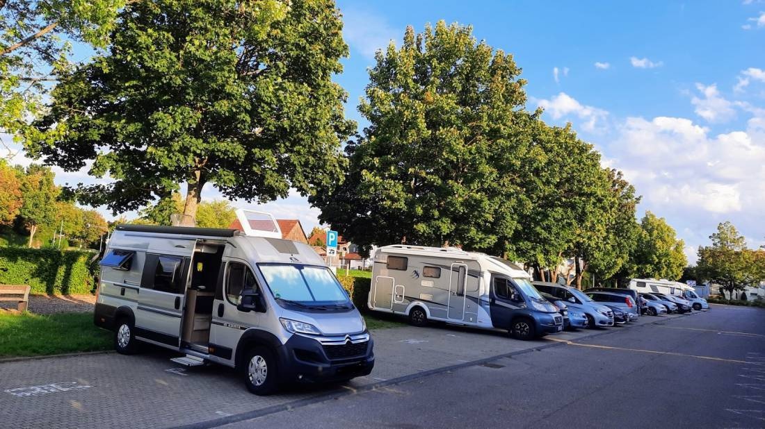 Stellplatz Marbach — Overnight-parking in Marbach am Neckar-Hörnle