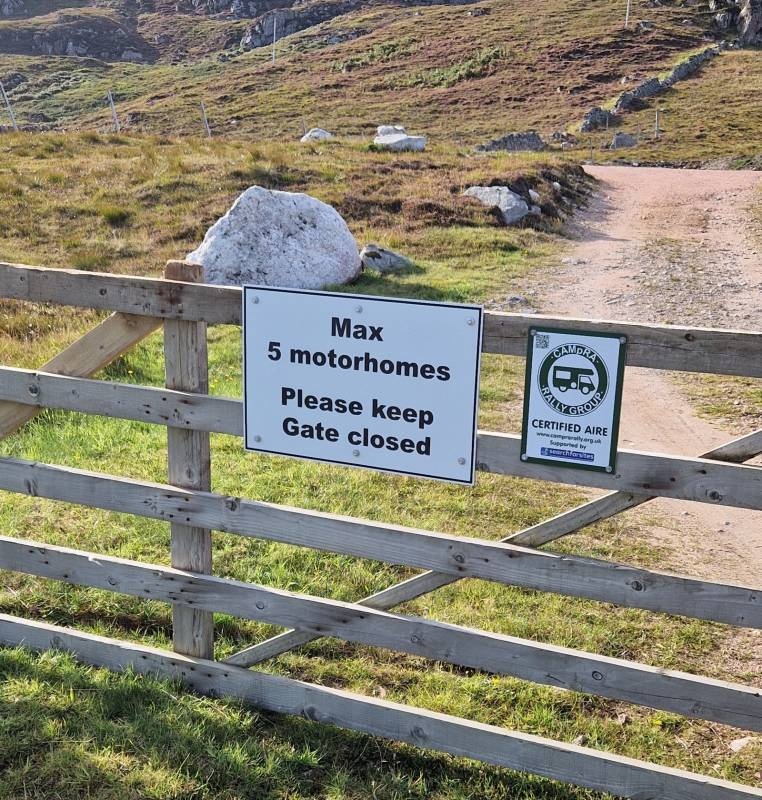 Sangobeg — Sítio para autocaravanas in Lairg