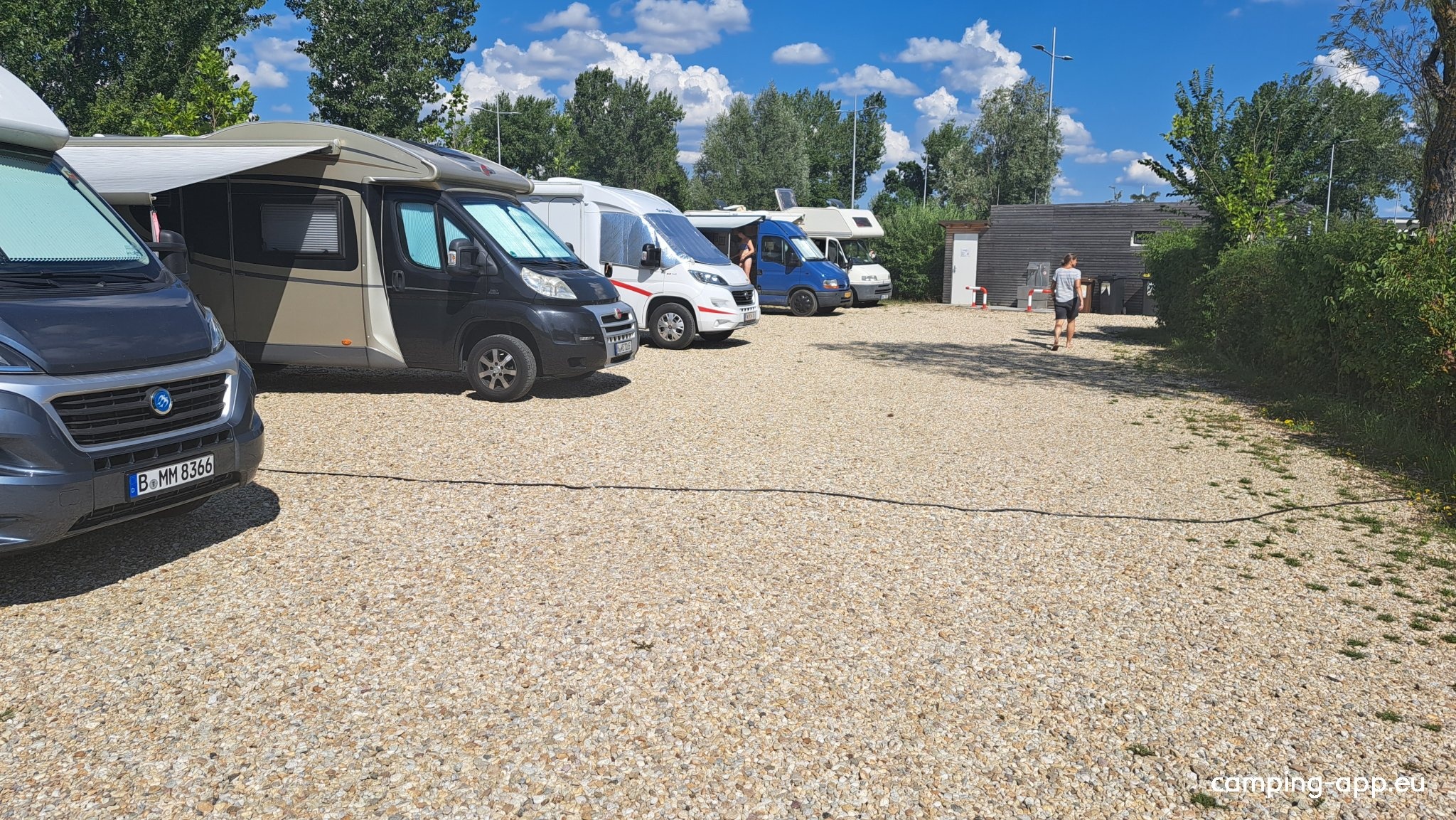 Wohnmobilstellplatz Neusiedel — Camperplaats in Neusiedl am See